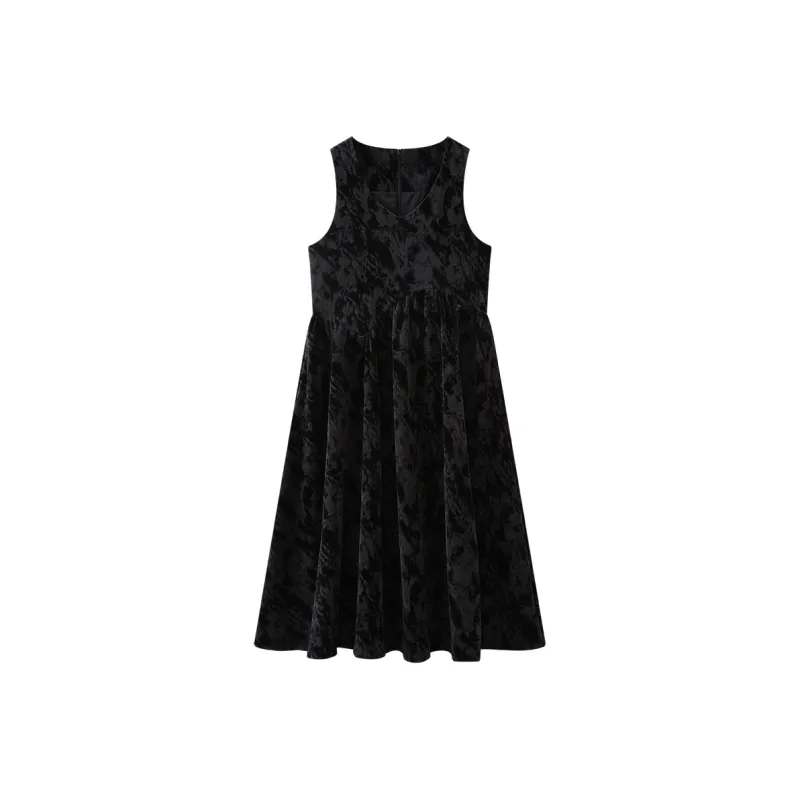 KUHNMARVIN Sleeveless Dress Women's Black-0