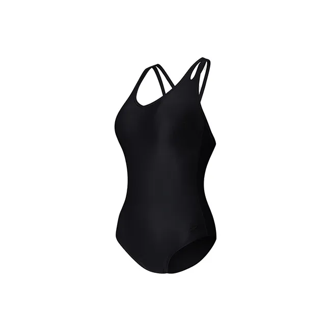 Speedo One Piece Swimsuits Women's Black-5