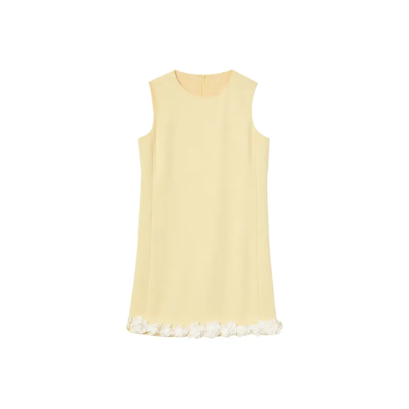 WESTLINK Sleeveless Dress Women's Yellow-0