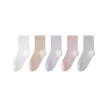 LUYOUYE Mid Calf Socks Women's 5 Pack