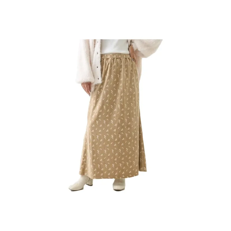FREAK'S STORE Casual Long Skirts Women's Light Umber-0