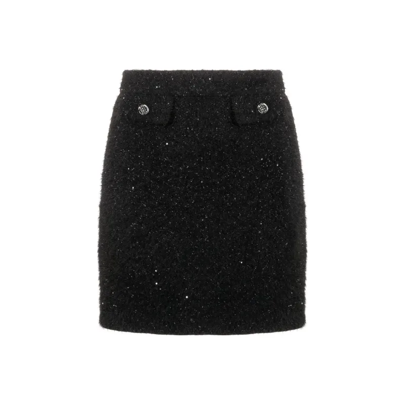Sandro Casual Short Skirts Women's Black-0