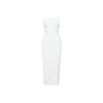 ARITZIA Contour Contour Maxi Tube Dress Sleeveless Dress Women's Bright White/Bright White