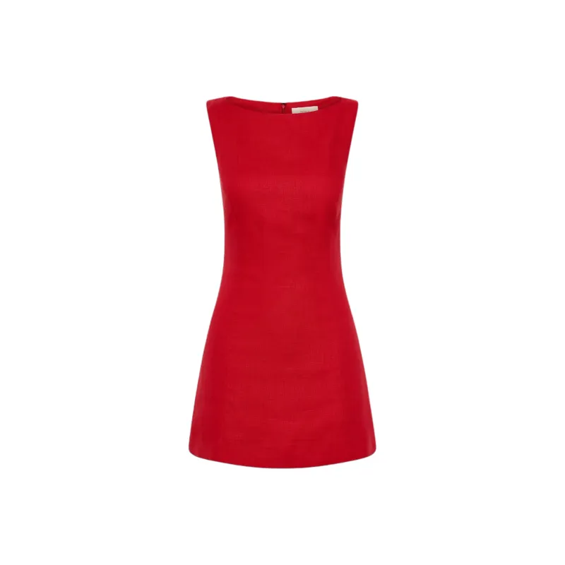 FAITHFULL THE BRAND Sleeveless Dress Women's Red-0