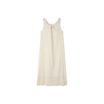 KYKW Sleeveless Dress Women's Cream Apricot