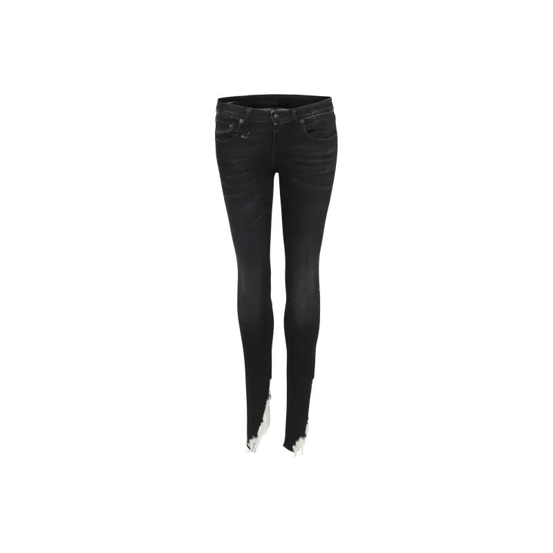 R13 Jeans Women's Black Blue-0