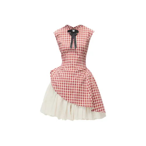 JOSR Sleeveless Dress Women's Red