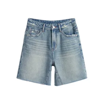 Ran and pure Denim Shorts Women's Light Blue