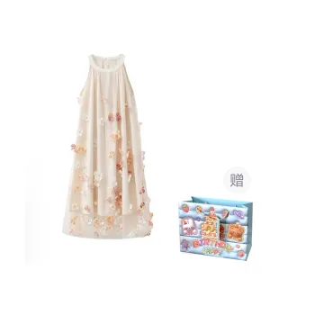 WOWI KCKS Slip Dress Women's Petal Skirt