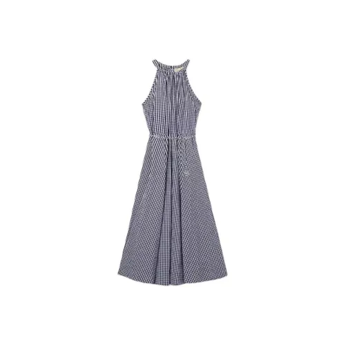 MICHAEL KORS SS24 Sleeveless Dress Women's Navy Blue