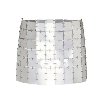 PRADA Casual Short Skirts Women's Silver