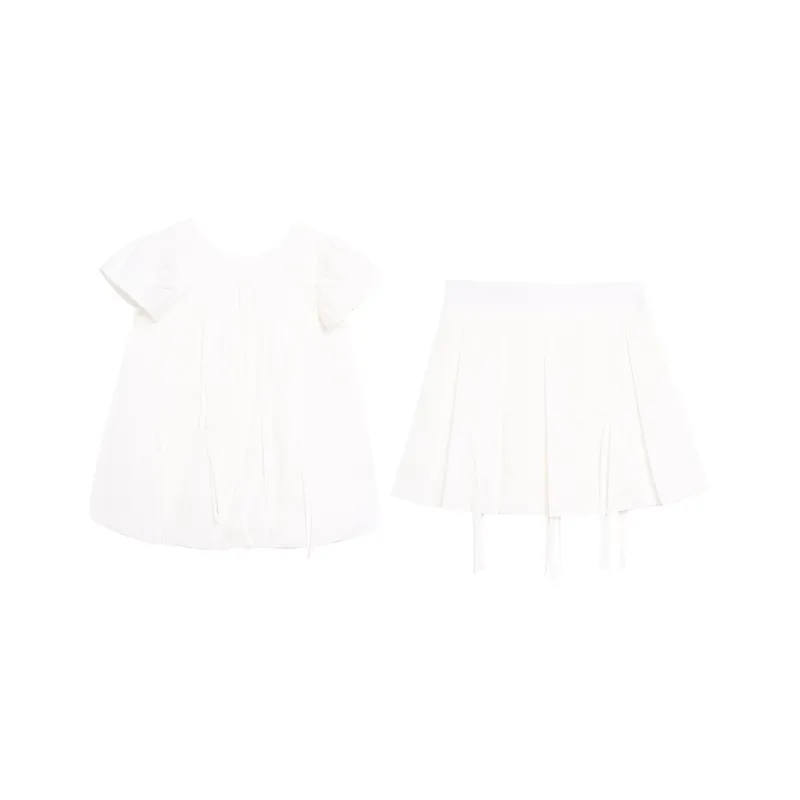 WOWI Two Piece Skirt Sets Women's-2