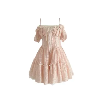 Udon House Slip Dress Women's Peach Pudding Powder