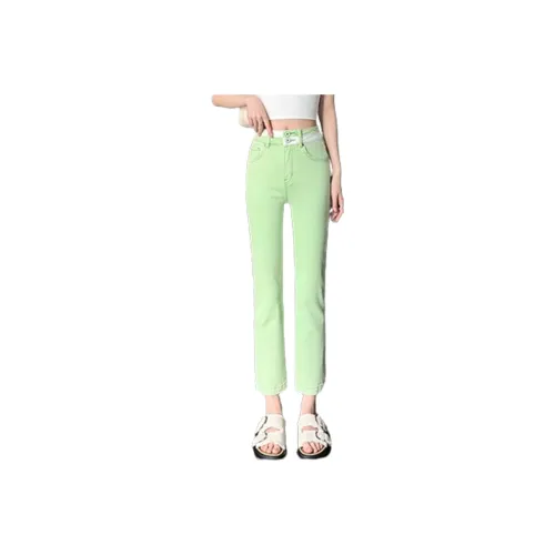 MPOX Jeans Women's Grass Green