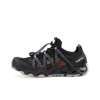 HUMTTO Grip Anti Collision Lightweight River Trekking Shoes Women's Black