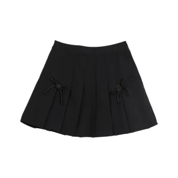 SETIROM Casual Short Skirts Women's Black