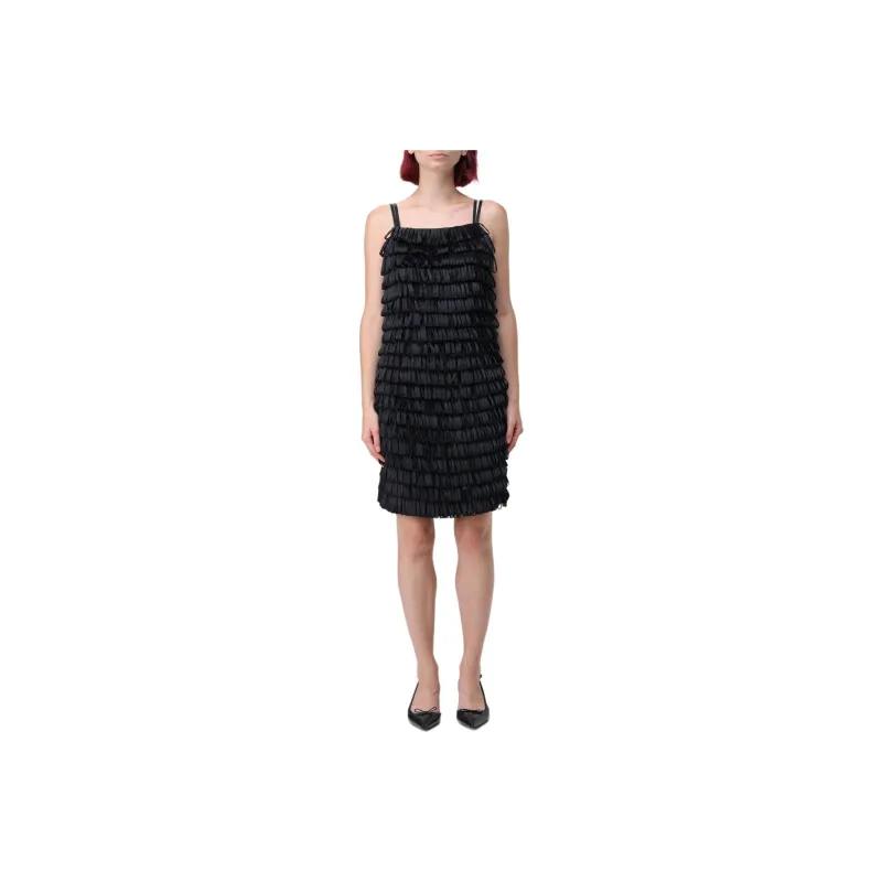 MaxMara Slip Dress Women's Black-0