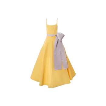 Carolina Herrera Sash-detail Scoop-neck Dress