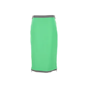 FENDI Reversible Virgin wool Midi Skirt