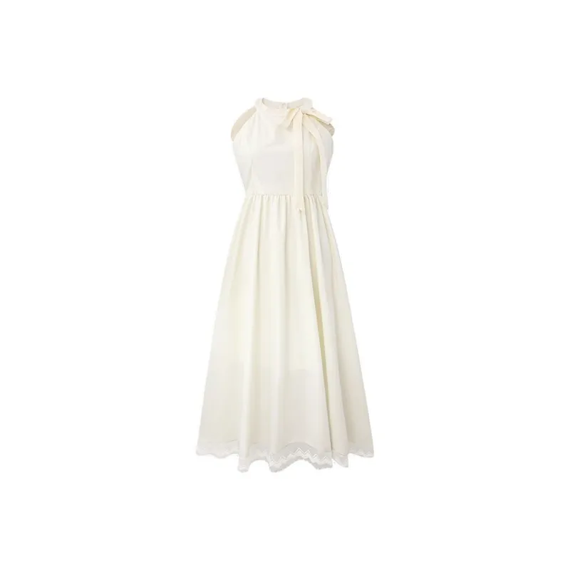 MA JOURNEE Sleeveless Dress Women's Apricot-0
