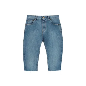 SAINT LAURENT Denim Bermuda Shorts