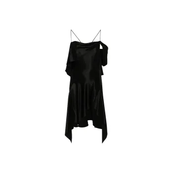 Givenchy One shoulder Silk Dress