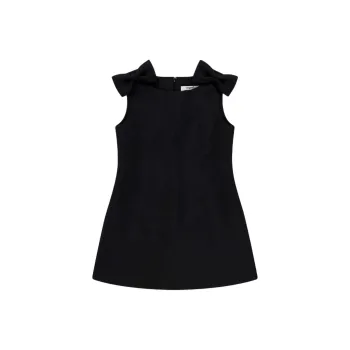 KIMHEKIM SS25 Monroe Mini Dress Sleeveless Dress Women's BLACK/Black