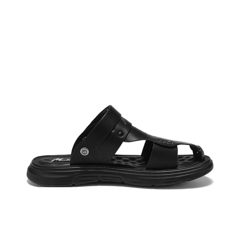 Mulinsen Abrasion Resistant Closed Toe Slippers Men's-1