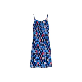 Like The Age Of Water Slip Dress Women's Multicolor