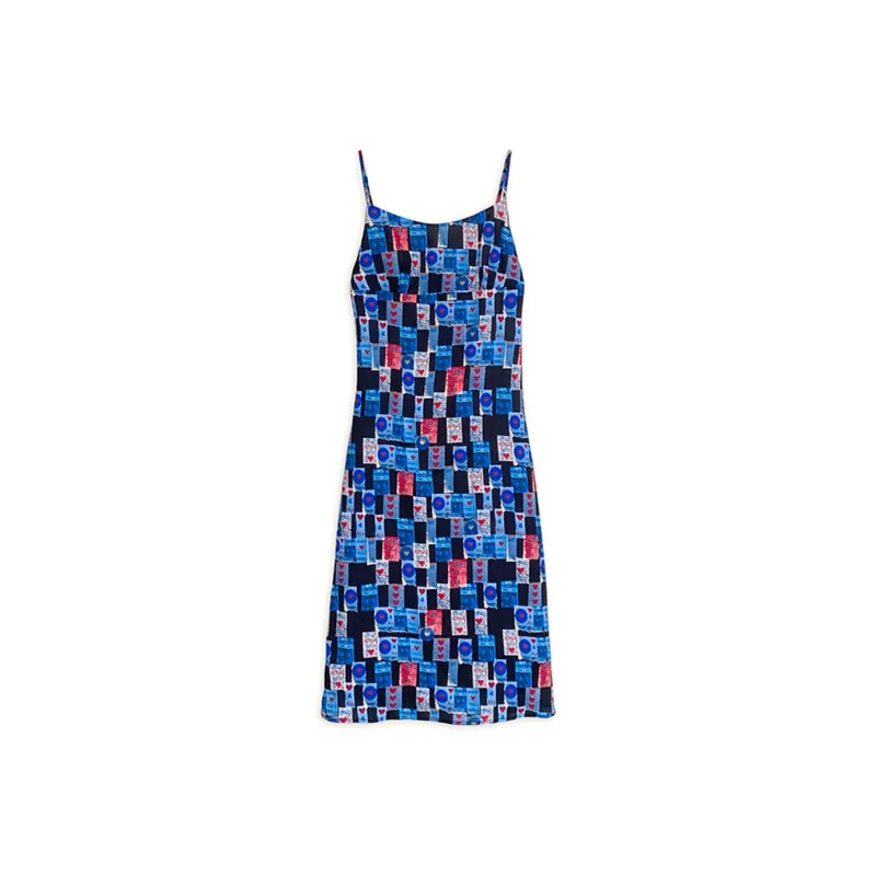 Like The Age Of Water Slip Dress Women's Multicolor-0