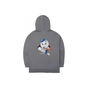New Era x MLB SS24 New York Mets Sweatshirt Unisex Gray