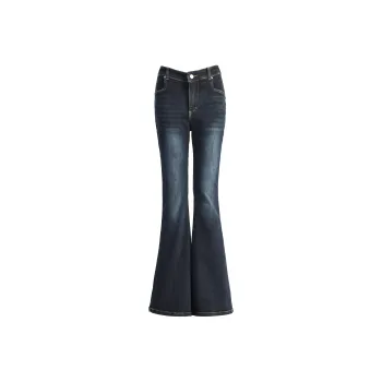 Wen Shan Jeans Women's Blue Gray