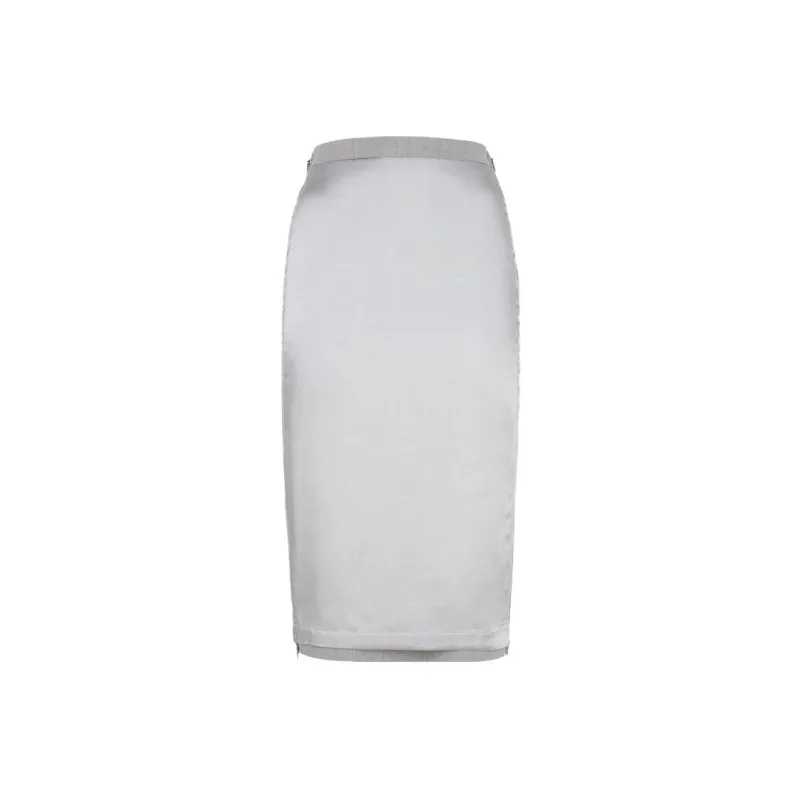 FENDI Casual Long Skirts Women's Gray-0