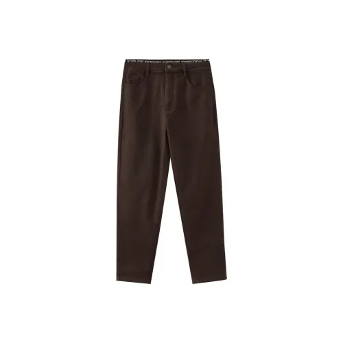 SHUIYUNJIAN Jeans Women's Dark Coffee