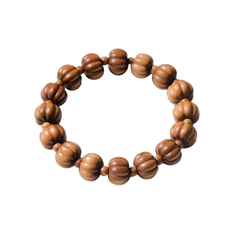 Tan Xin Laoshan Sandalwood Precious Wood Bracelets Unisex-0