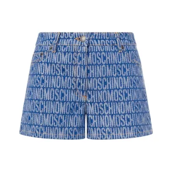 MOSCHINO Denim Shorts Women's Blue