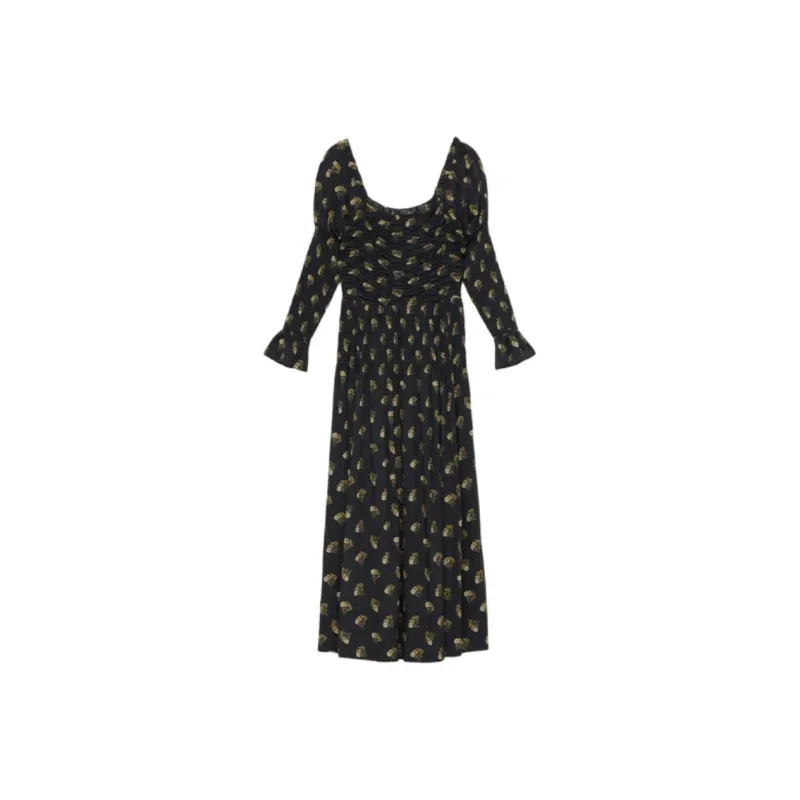DOEN WILMINA DRESS Long Sleeved Dress Women's Multicolor-0