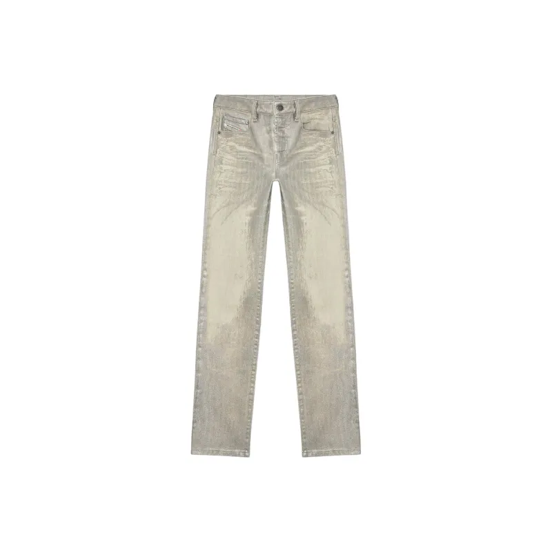 DIESEL 1989 D Mine S3 Logo Embroidered Jeans-0