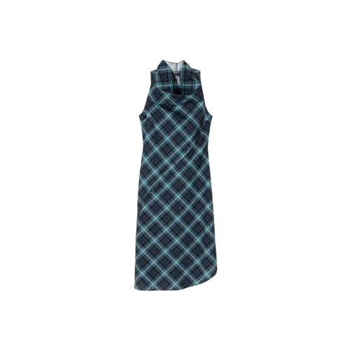PushBUTTON Halter Sleeveless Dress