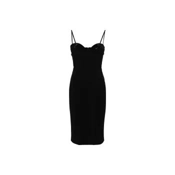 CHIARA BONI La Petite Robe Zhoulette Crystal embellished Midi Dress