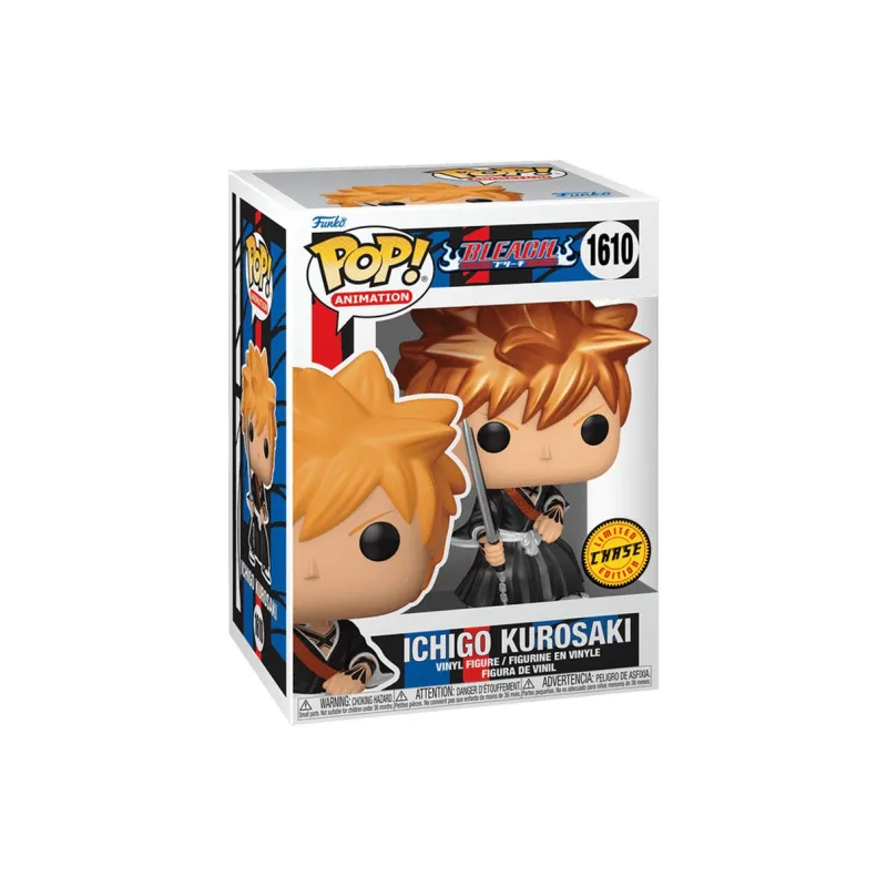 Funko Bleach Ichigo Kurosaki Soul Slice Greatsword Edition, Opportunity CH Chibi Figures-3