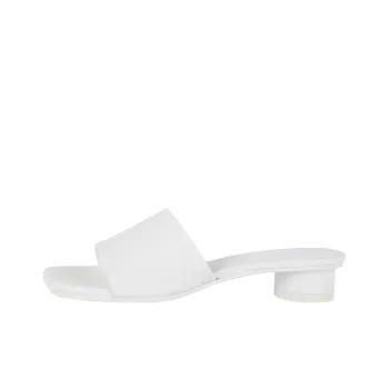 MM6 Maison Margiela Slide Slippers 3cm Women's White