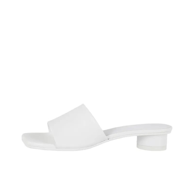 MM6 Maison Margiela Slide Slippers 3cm Women's White-0