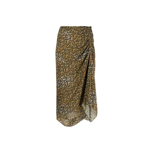 ISABEL MARANT Casual Long Skirts Women's Brown