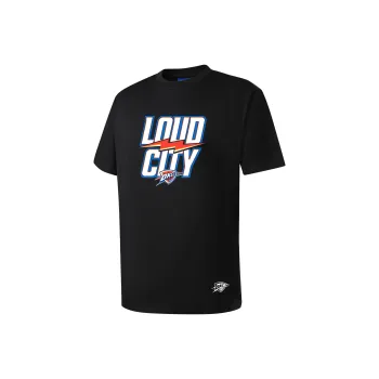 NBA Oklahoma City Thunder T Shirt Unisex Black