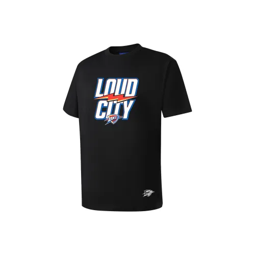 NBA Oklahoma City Thunder T Shirt Unisex Black