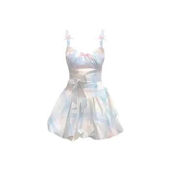 ABBY GODDESS Slip Dress Women's Multicolor