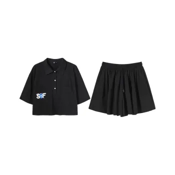 SEENFAAN Two Piece Skirt Sets Women's