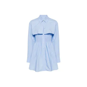 Alexander Wang Long Sleeved Dress Women's Blue