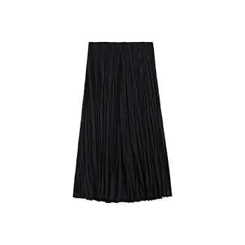 Massimo Dutti Casual Long Skirts Women's Black